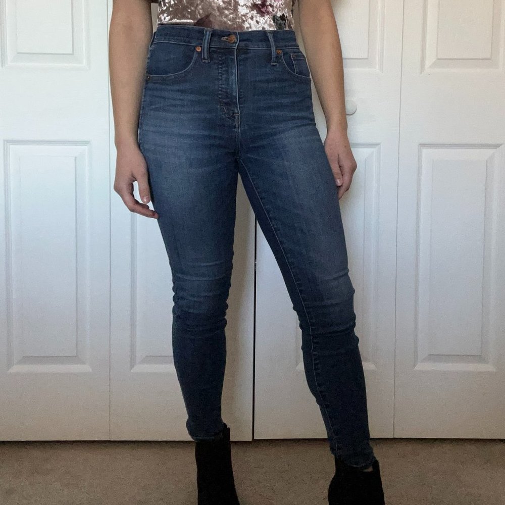 Madewell 10" High Rise Skinny Size 25